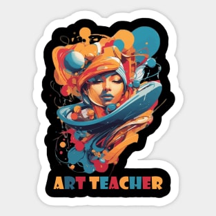 Art Teacher Sticker